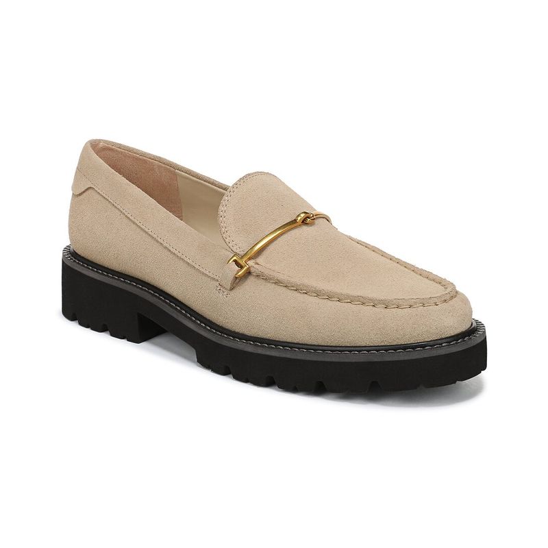 Franco Sarto Senna Leather Loafer/Moccasin, Beige